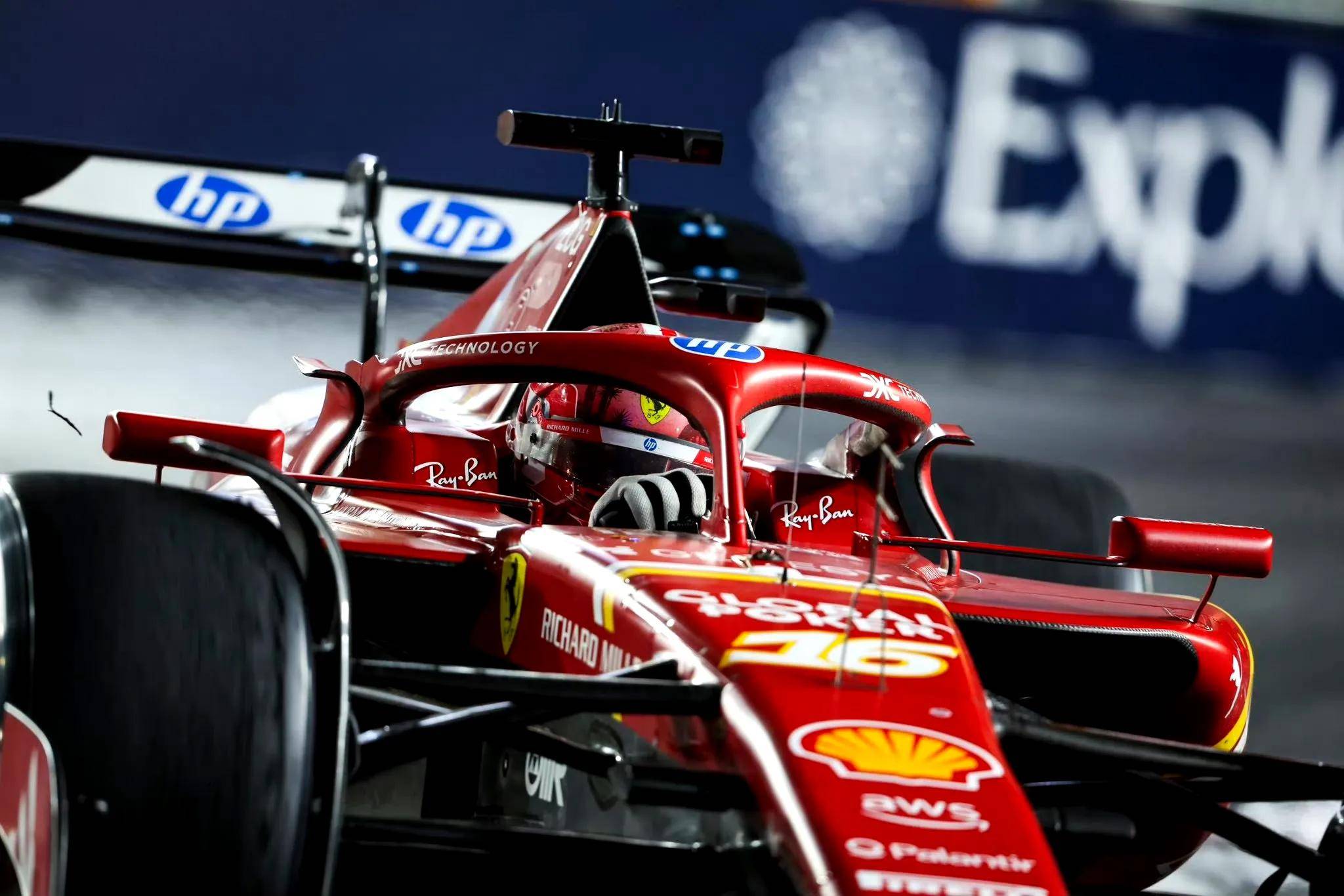 法拉利轻取红牛二队，维斯塔潘高光表现