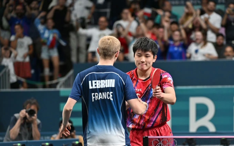 葡萄牙队翻盘法国队，张本智和关键制胜